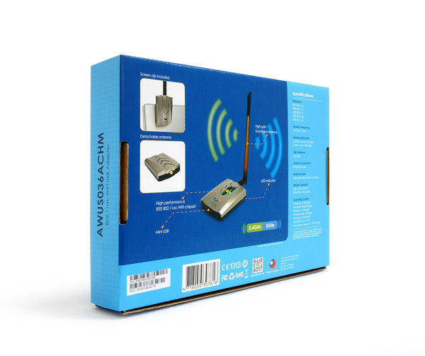 Rete Alfa Awus1900 802.11ac Ac1900 Adattatore Usb - Foto 10